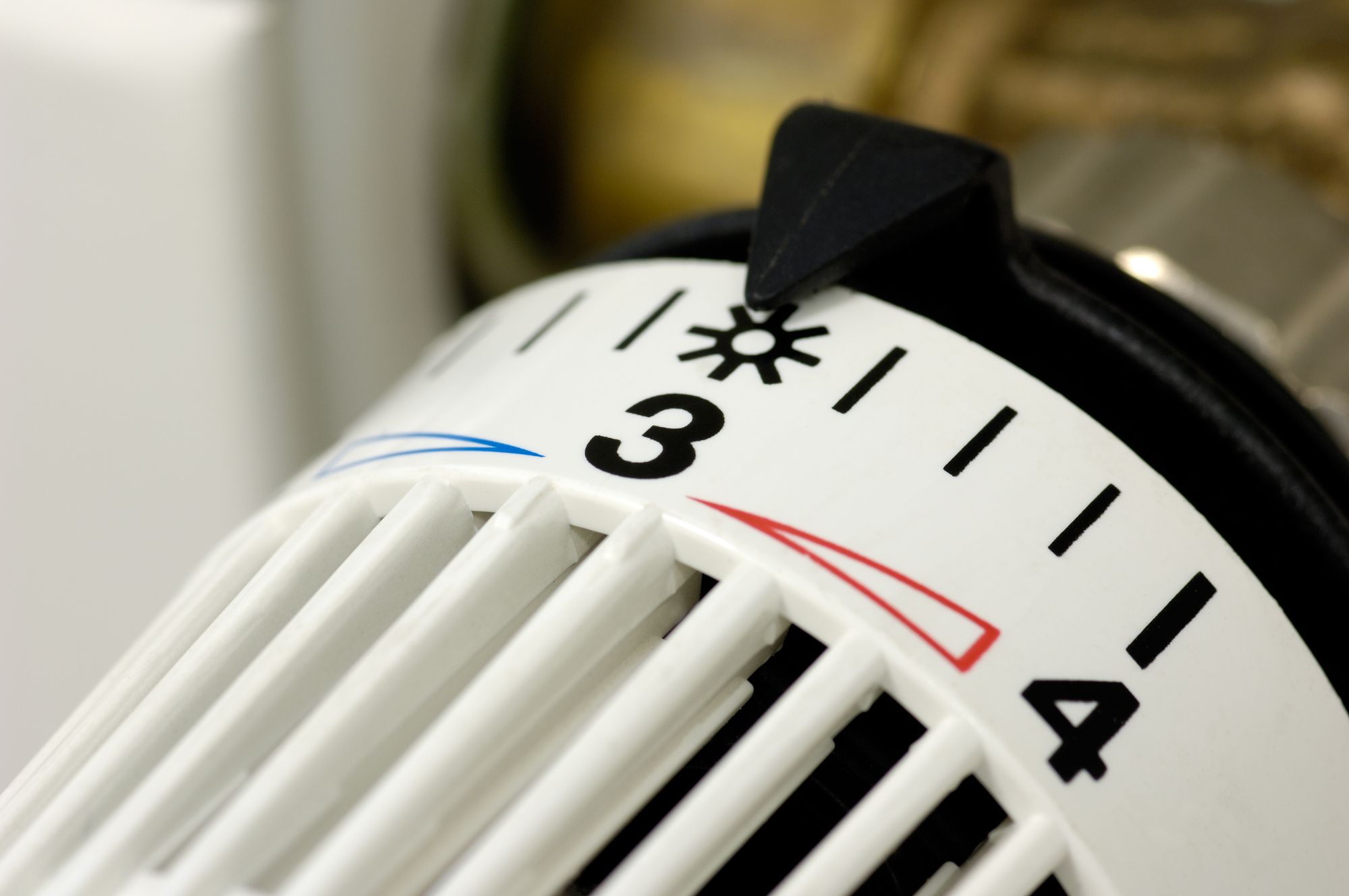 Thermostat einer Heizung
